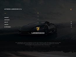 WEB DESIGN LANBORGHINI