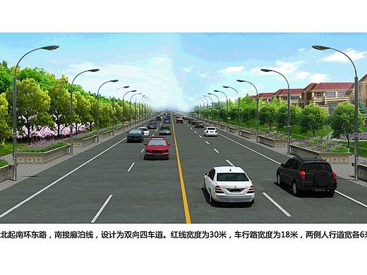 道路效果图（个人主页-ZMTkyNDE1NjQ=） - 景观设计 - 站酷设计师崔菲菲原创素材 - 站酷ZCOOL