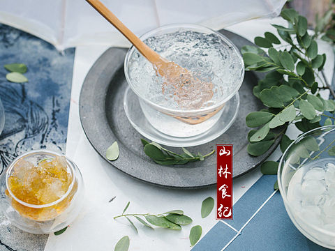 桃胶雪燕皂角米