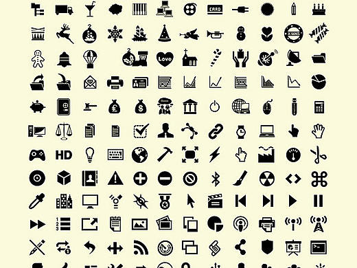 600个超实用ICON图标