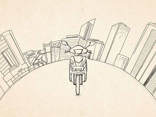 五羊本田的一些手绘（个人主页-ZNzg2NzIyOA==） - 商业插画 - 站酷设计师尕瞳瞳原创素材 - 站酷ZCOOL