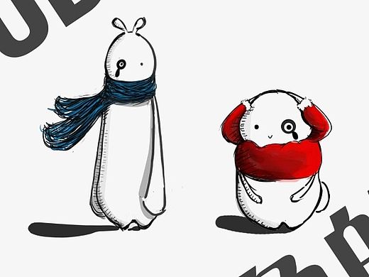 绘本插画:寂寞兔的寂寞——子非乌鸦