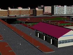 &nbsp;&nbsp;3D楼盘模型场景制作&nbsp;