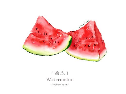 夏天喜爱的水果怎能少了西瓜