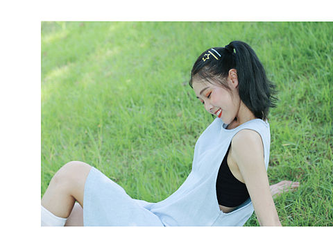 夏日|时差 少女写真