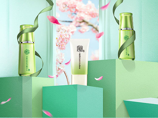 原创作品:2016.03月-百雀羚新风尚页面