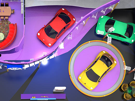 甲壳虫汽车展示设计