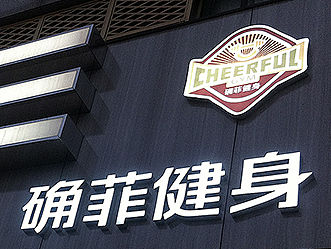 《确菲健身会所》品牌标志VI设计