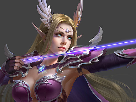 弓箭手(欧美风)含局部