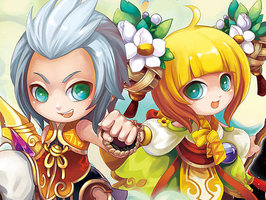 《小白大作战》海报（个人主页-ZMTY4NzQ0MjQ=） - 商业插画 - 站酷设计师whoandshe原创素材 - 站酷ZCOOL