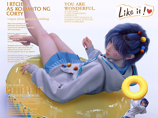 虚拟人-形象展示 | 岚の愚人节特辑