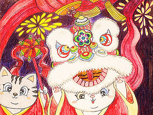 正月十五闹花灯