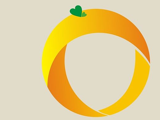 橙心传播  Logo设计