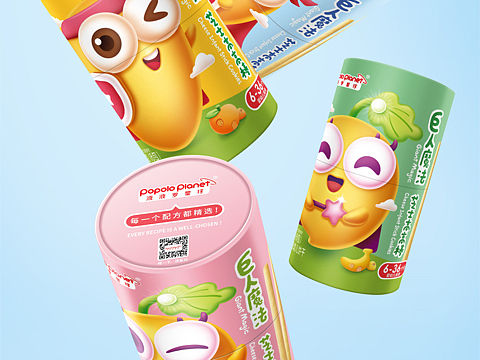 婴童食品 有趣好玩（个人主页-ZNDcyODkxOTY=） - 包装 - 站酷设计师火太阳营销策划原创素材 - 站酷ZCOOL
