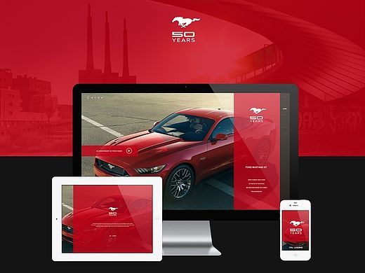 Mustang Web Design