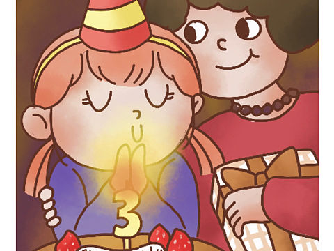 可姐和外婆一起过的第三个生日🎂
