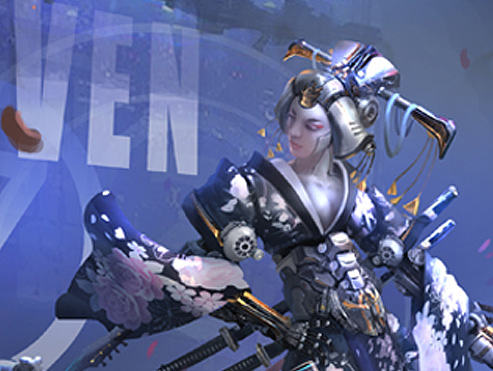 赛博艺妓概念设计Cyber Geisha