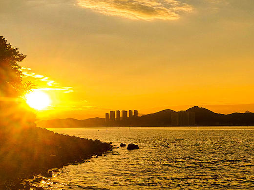 中秋双月湾手机随拍