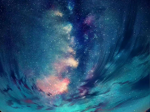 明星角色插画，色彩练习