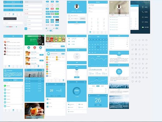 一套手機(jī)app界面（個(gè)人主頁(yè)-ZMTI5NzAxNTI=） - APP界面 - 站酷設(shè)計(jì)師Louis_原創(chuàng)素材 - 站酷ZCOOL