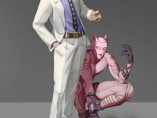 JoJO的奇妙历险吉良吉影同人图