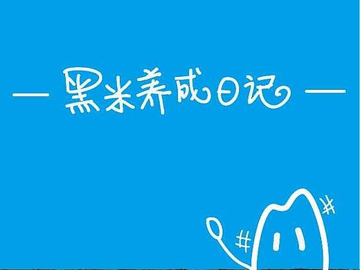 黑米养成日记第一发