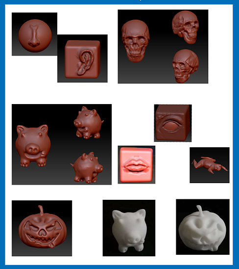 ZBrush 数字雕刻和手绘板绘画作图