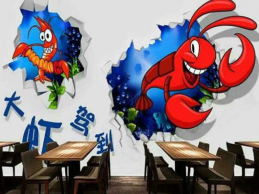 现代手绘鞋墙面 手绘时的注意事项