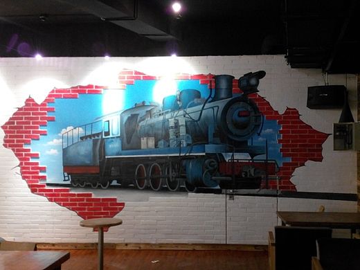 青岛绘美时尚装饰工程有限公司墙绘案例分享16