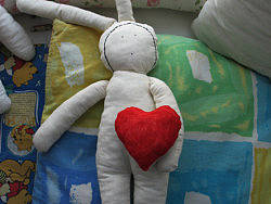 手工娃娃&nbsp;diy&nbsp;布藝制作&nbsp;安東尼不二&nbsp;兔子&nbsp;布娃娃