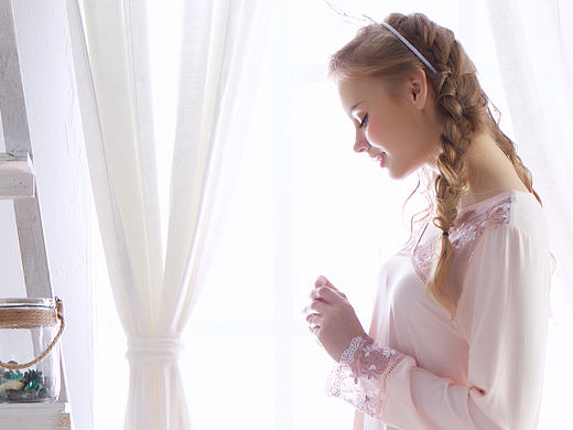 深圳广州汕头家居服内衣甜美森林风拍摄