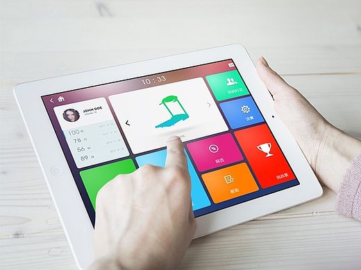 Pixruner ipad端界面设计