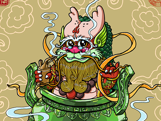 形象设计9年前锐拓客平面-图案龙生九子之五子8年前阿歌啊4141989动漫