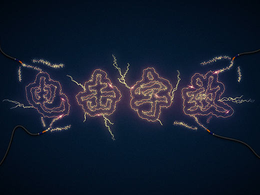 练习:制作4种文字特效