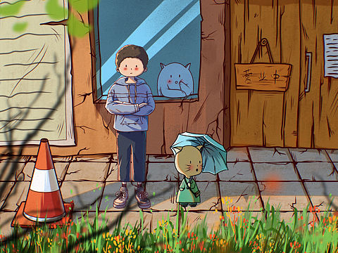 今日天气：晴朗多云🌤