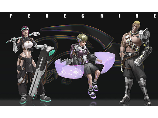 peregrine小隊(duì)（個(gè)人主頁(yè)-ZNjE0OTA1ODA=） - 概念設(shè)定 - 站酷設(shè)計(jì)師拾一劃原創(chuàng)素材 - 站酷ZCOOL