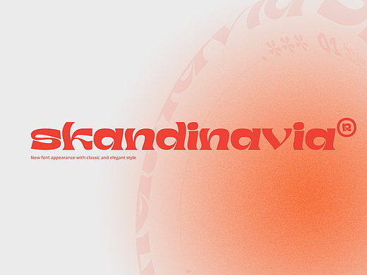 小众创意酸性逆反差潮牌标识海报贴纸标题英文字体