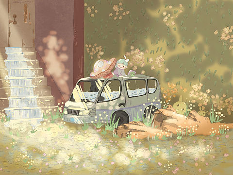 秋色（个人主页-ZNTU4MTM1MjA=） - 创作习作 - 站酷设计师霉子糖原创素材 - 站酷ZCOOL