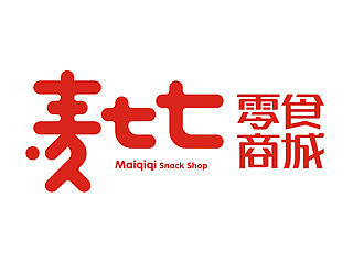 麦七七 零食商城_品牌形象