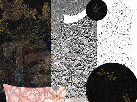 新中式装饰（个人主页-ZMzUyNjk2ODQ=） - 绘画 - 站酷设计师苦瓜沏茶原创素材 - 站酷ZCOOL