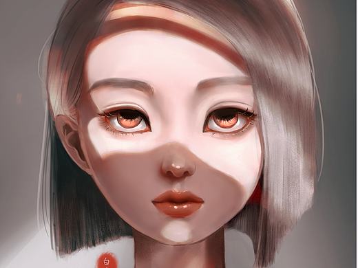 AI智能未來少女（個(gè)人主頁(yè)-ZNTMzNDU3MDA=） - 創(chuàng)作習(xí)作 - 站酷設(shè)計(jì)師畫畫的白夜原創(chuàng)素材 - 站酷ZCOOL