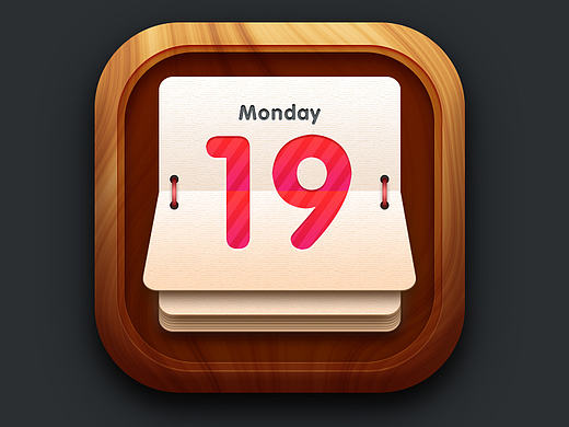 Daily Exercise-写实日历图标