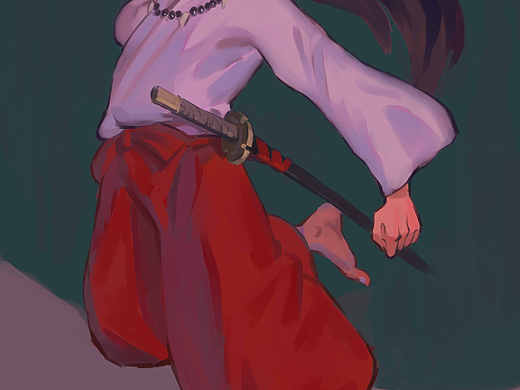 “朔月会变成人类?” “哈,根本没在怕的。”