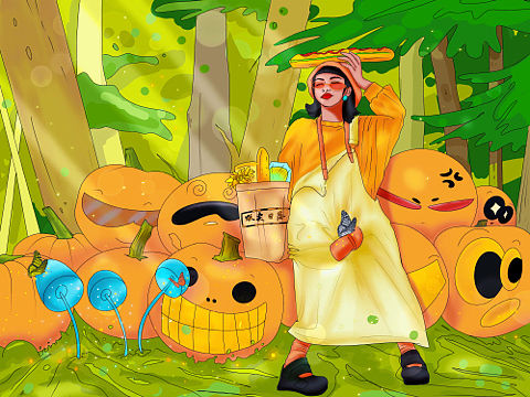 “南”搞（个人主页-ZNTU3MTg3NzI=） - 艺术插画 - 站酷设计师马奎咯原创素材 - 站酷ZCOOL