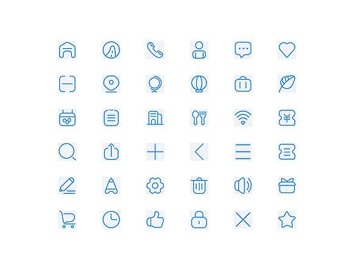 线性icon