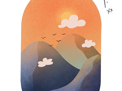 原创插画 -入秋