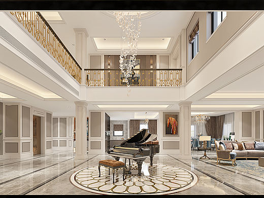 上海西郊庄园2000平豪宅作品