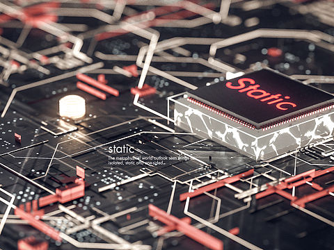 科技芯片渲染练习