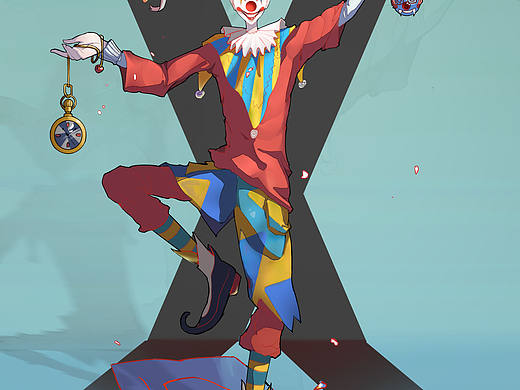 小丑（个人主页-ZMzIzODQzNDQ=） - 艺术插画 - 站酷设计师F大又原创素材 - 站酷ZCOOL