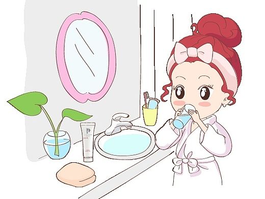 给一个孕期化妆品画的漫画连载